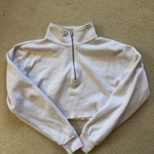 BRANDY MELVILLE CROPPED ZIP UP